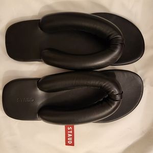 Staud Rita puffy sandals